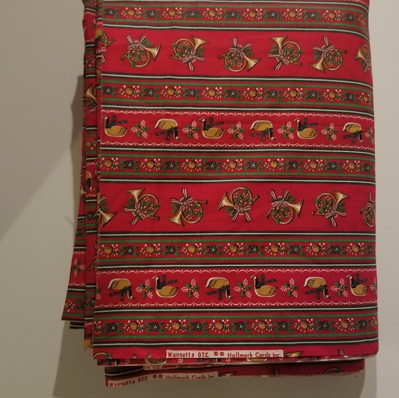 Warmsulla 5 yards  Christmas fabric - Picture 2 of 4